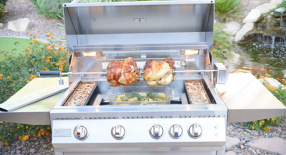 Kokomo Grills - 4 Burner Built In Grill-NG/LP - Escape Urban Life