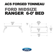 Leitner Designs ACS FORGED TONNEAU - RACK ONLY - Ford - Escape Urban Life