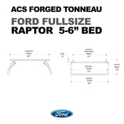 Leitner Designs ACS FORGED TONNEAU - RACK ONLY - Ford - Escape Urban Life