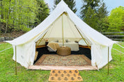 Life inTents Fernweh™ 360 View Canvas Bell Tent 16' (5 Meters) - Escape Urban Life