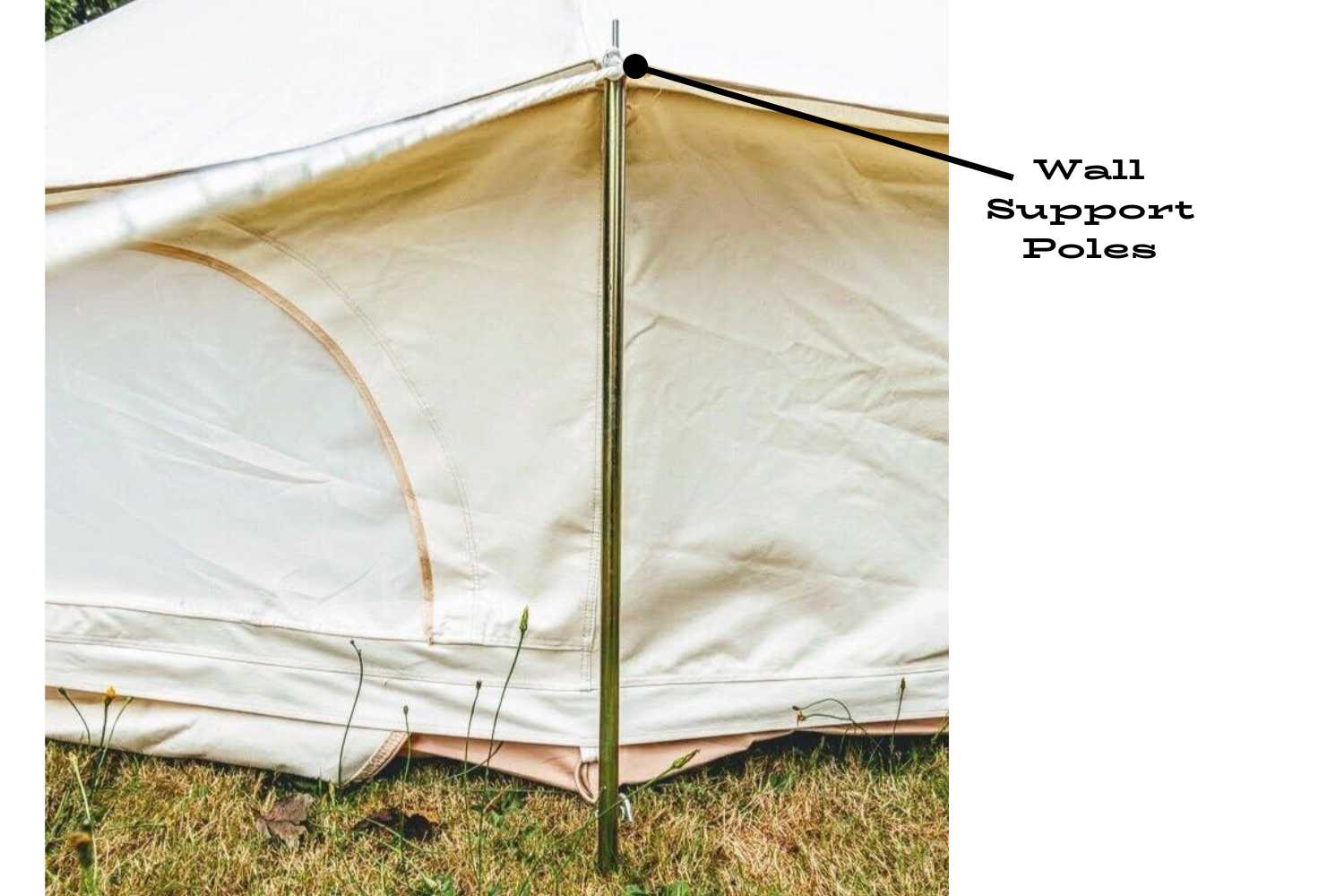 Life inTents Frenweh™ 360 View Canvas Bell Tent 20' (6 Meters) - Escape Urban Life