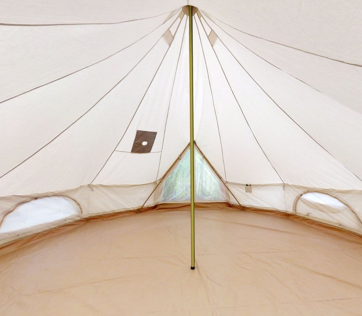 Life inTents Frenweh™ 360 View Canvas Bell Tent 20' (6 Meters) - Escape Urban Life