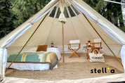 Life inTents Stella Stargazing 360 View Canvas Bell Tent 13' (4 Meters) - Escape Urban Life