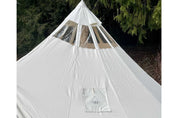 Life inTents Stella Stargazing 360 View Canvas Bell Tent 13' (4 Meters) - Escape Urban Life