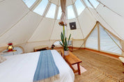 Life inTents Stella™ Stargazing 360 View Canvas Bell Tent 16' (5 Meters) - Escape Urban Life