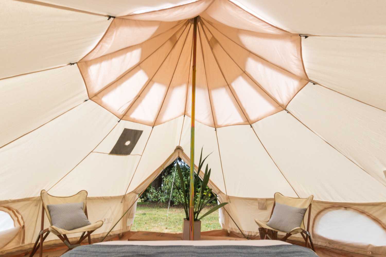 Life inTents Stella™ Stargazing 360 View Canvas Bell Tent 16' (5 Meters) - Escape Urban Life