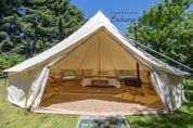 Life inTents Timberline Exchange Canvas Bell Tent 20' (6M) - Escape Urban Life