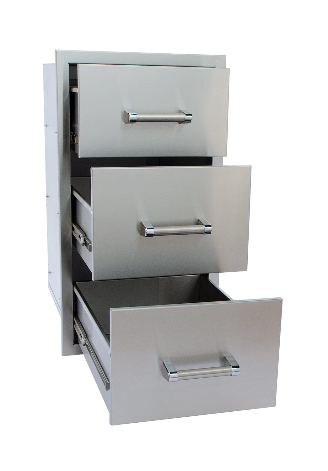 Outdoor Kitchen Stainless Steel Triple Drawer by Kokomo Grills - Escape Urban Life