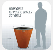 Park Grills For Public Spaces and High Traffic - Escape Urban Life