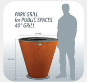 Park Grills For Public Spaces and High Traffic - Escape Urban Life