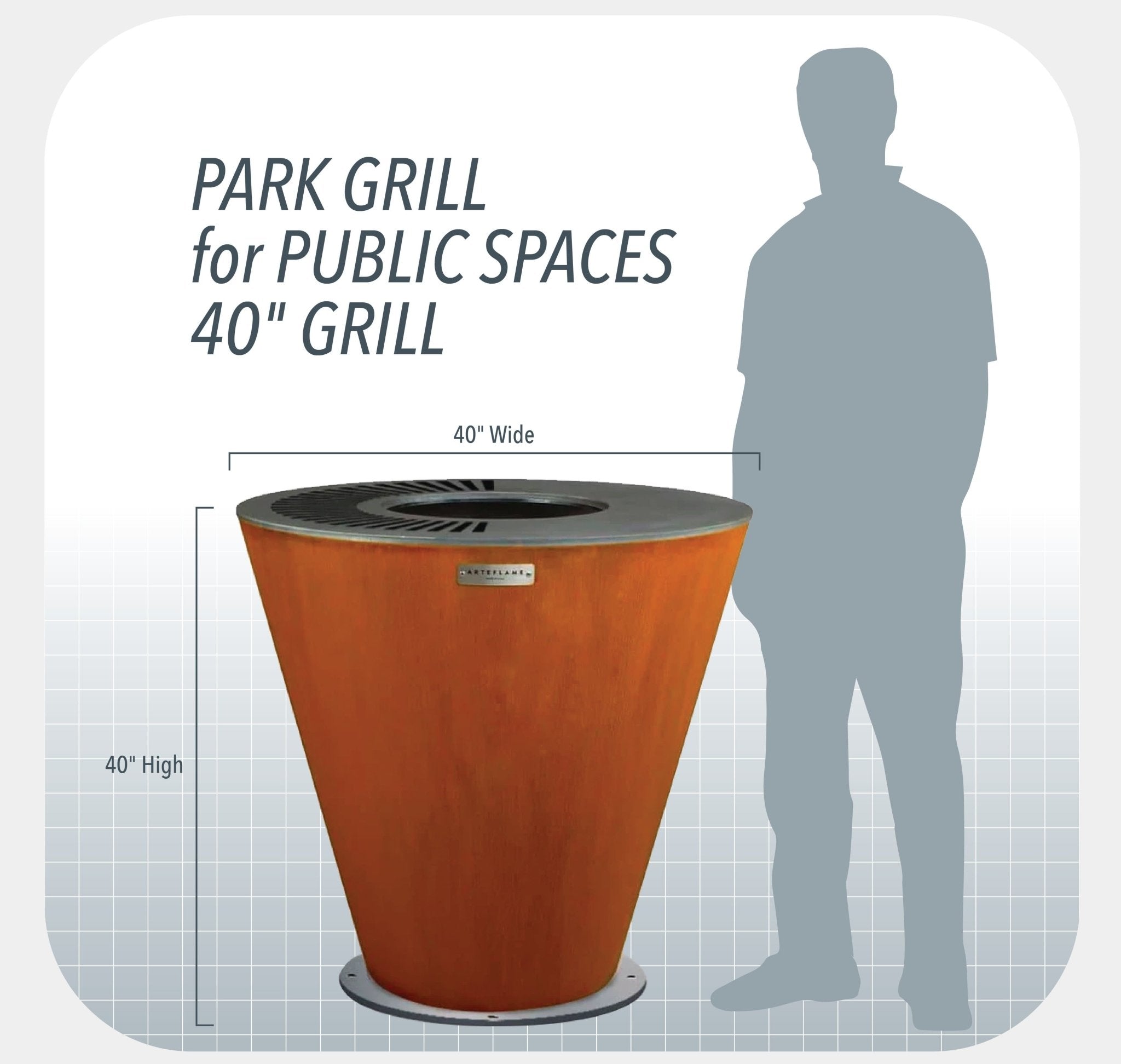 Park Grills For Public Spaces and High Traffic - Escape Urban Life