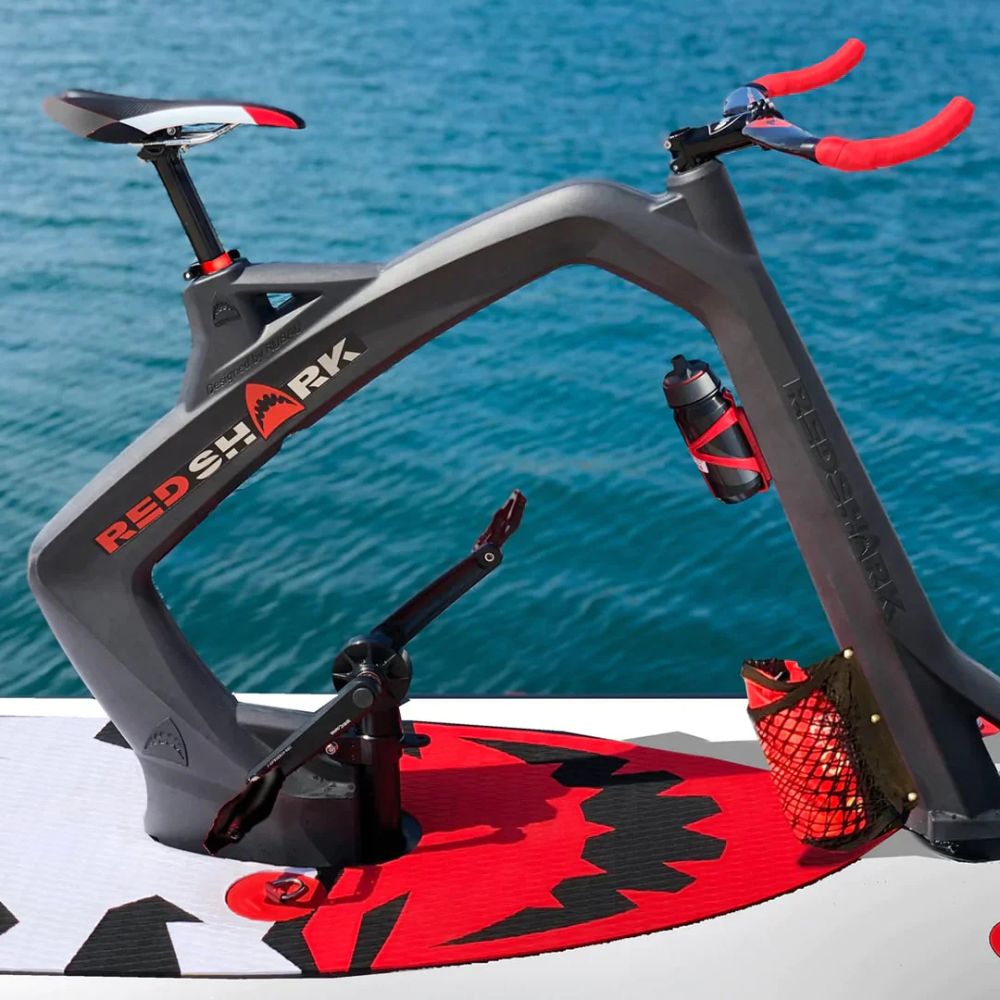 Red Shark Fitness Surf Water Bike - Escape Urban Life