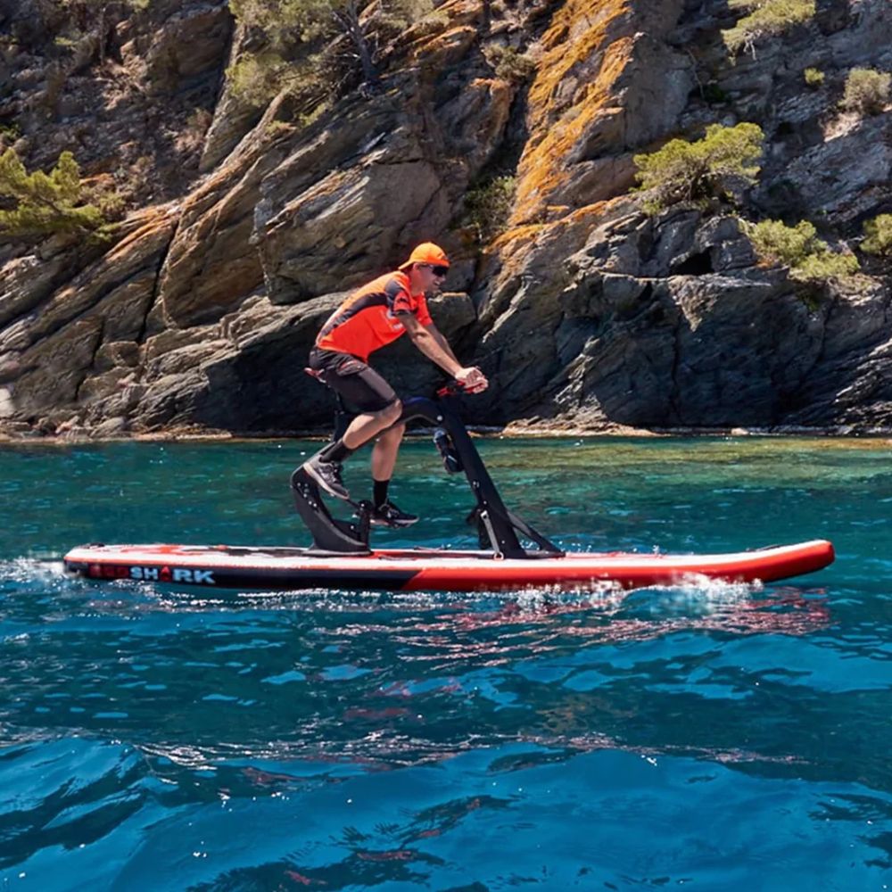 Red Shark Fitness Surf Water Bike - Escape Urban Life