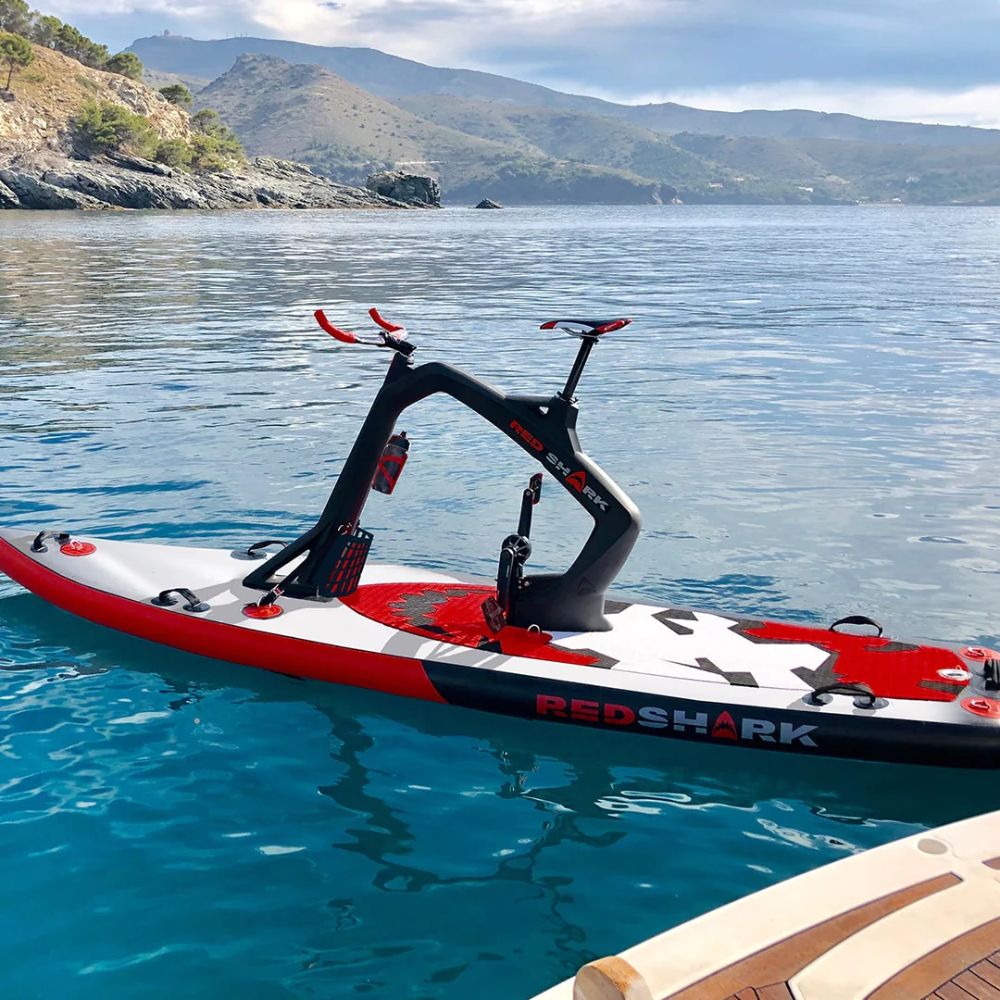 Red Shark Fitness Surf Water Bike - Escape Urban Life